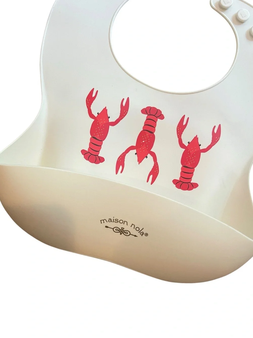 Set of 2 Silicone Bibs